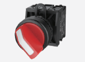 TS2010-1AF10 Модуль ручки TS2, короткая, 3-позиц., без самовозврата, крас., шт | код TS2010-1AF10 | SUPU