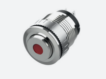 TS6A100-0BM10-R20/P02 Кнопка TS6A, выпуклая, плав. нажатие, маркировка КРУГ , 2НО, крас., шт | код TS6A100-0BM10-R20/P02 | SUPU