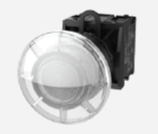 TS2011-0FM40 Модуль кнопки нажимной TS, грибовидная с подсветкой, син., шт | код TS2011-0FM40 | SUPU