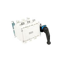 Выключатель нагрузки-рубильник YCHGLZ1 1250А 3P J с выносной рукояткой | код B060097 | CNC