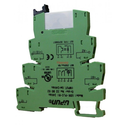 UDK-PLC-RI 120Vac/dc-HC Релейный модуль 120 В AC/DC, 1 силовой контакт, винтовой зажим, шт | код UDK-PLC-RI 120Vac/dc-HC | UPUN