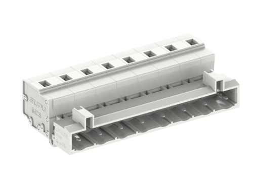 475905/030 Вилка каб. MCS с монтаж.ножками, шаг 7.5мм2, 5 конт., бел., шт | код 475905/030 | SUPU