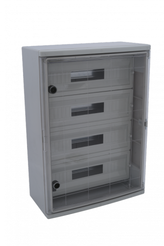 Корпус щита распределительного 600x800x260мм, Din-рейки 100M (4х25), навесной, пластик | код CP5119 | CETINKAYA PANO