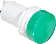 Светодиодная лампа СКЛ-14А-Л-2-380(Р)-П, зеленая, с порогом срабатывания 140В, плоский излучатель, 380В 50Гц/пост., диаметр посадочного отверстия 22мм, УХЛ2.1 | код A8021-T75620949 | Каскад-Электро