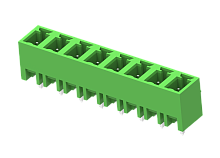 MC-PD5.08V07 Разъём штекерный MC,прям. конт.,шаг 5.08мм,7 конт., зел., шт | код MC-PD5.08V07 | SUPU