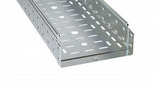 Лоток перфорированный 80х100х3000, 2,0 мм, горячеоцинкованный | код SPH30810HDZ | DKC