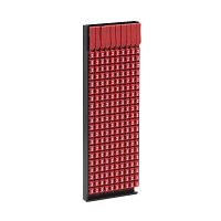 Маркер для кабеля сечением 1,5-2,5мм пустой красный | код MKF999RS2 | DKC