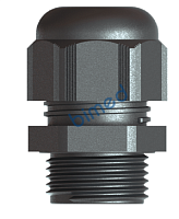 Кабельный ввод Ex M20x1.5 IP68 10-14мм черный полиамид резьба 10мм неопрен BM-X3C, BM-X3C | код BM-X3C | KLEMSAN