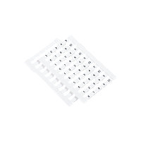 Маркировка пружинных клемм 6, 10, 16 мм?, пустая (уп. 100 шт.) MTS-6MC | код 136917 | MEYERTEC