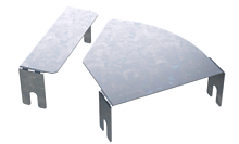 Крышка д/угла гор.изм.CPO 0-44 осн.200 | код 38012HDZL | DKC