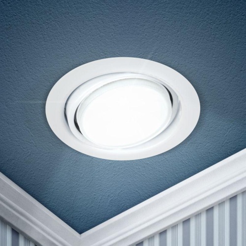 Светильник под GX53 13Вт 220В поворотный бел. KL35 А WH /1 | код Б0048953 | Эра