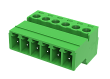MC-PB3.81H16C Разъём штекерный MC, шаг 3.81мм,16 конт., зел., шт | код MC-PB3.81H16C | SUPU