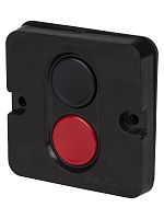 ПКЕ 622 У2, красная и черная кнопки, IP54 TDM | код SQ0742-0024 | TDM