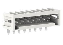 435303 Вилки на плату MCS горизонт. шаг 3.5мм, 3 конт., бел., шт | код 435303 | SUPU