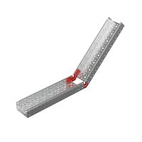 Комплект соединителей шарнирных для лотка с бортом H=100мм "ПЛЮС" SH3plus INOX304 КМ PL6507