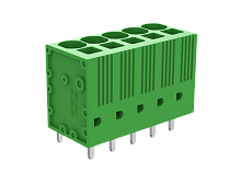 MC-TC7.5V01P-0001 Клемма МС, пруж. зажим, шаг 7.5мм, 1 конт., сер., шт | код MC-TC7.5V01P-0001 | SUPU