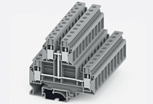 305924-PV Клемма UKD 4-контактная винтовая 2-уровневая с перемычкой, сеч. 4мм?, оранж., шт | код 305924-PV | SUPU