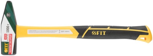 Молоток кованый Профи 1000г фибергласовая усилен. ручка FIT 44338 фото 6