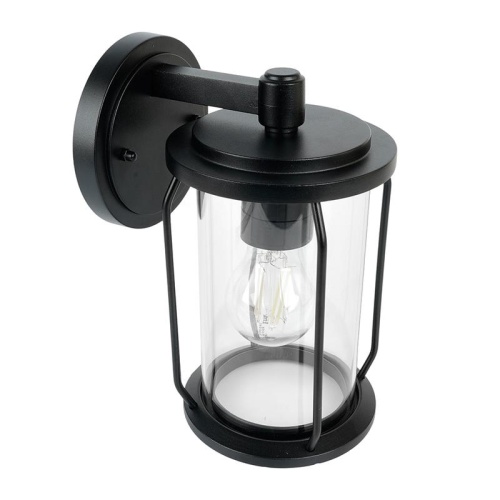 Светильник садово-парковый 100Вт 220-240В E27 черн. (на стену вниз) PL791 FERON 51965