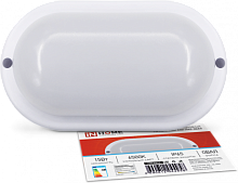 Светильник светодиодный герметичный СПП 1565-ОВАЛ 15Вт 6500К 1350Лм IP65 160х88мм IN HOME | код 4690612044958 | IN HOME