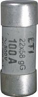 Предохранитель CH/P 22x58 aM 100A 500V (с бойком) | код 006711053 | ETI