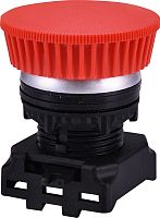 Кнопка-модуль грибок EGM-P-RCh (без фикс., красная/хром) | код 004771281 | ETI