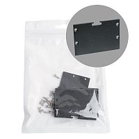 Заглушка черная без отверстия для профиля CAB257 LD239 (уп.4шт) FERON 52093