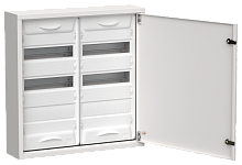 TITAN 5 Корпус мет. ЩРн-72 (2х36) 585х570х140 IP31 бел IEK | код TI5-50-N-2X036-31 | IEK