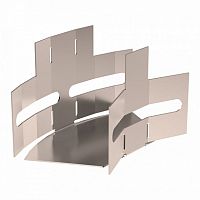 Угол горизонтальный изменяемый 0-45 градусов Стандарт INOX (AISI 409) 50х50 Промрукав | код PR16.3643 | ПРОМРУКАВ