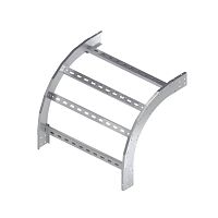 Угол лестничный вертикальный внешний 90 градусов 150х500, R600 | код ULOD655 | DKC