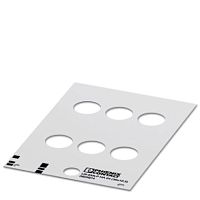 Пластиковая табличка US-EMLP-HA 24 (30X18/8) | код 0803876 | PHOENIX CONTACT