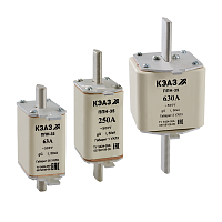 Вставка плавкая ППН-33-X0-0-160А-УХЛ3-КЭАЗ (12 шт.) КЭАЗ | код 244859 | КЭАЗ