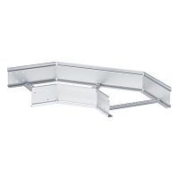 Угол 90 градусов горизонтальный лестничный усиленный 150x300 мм (2 мм) HDZ EKF | код gltp90150300-2-HDZ | EKF