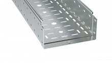 Лоток перфорированный 100х400х6000, 1,5 мм, горячеоцинкованный | код SPM60140HDZ | DKC