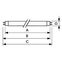 Лампа люминесцентная Master TL-D Eco 16W/865 16Вт T8 6500К G13 | Код. 927922886515 | Philips