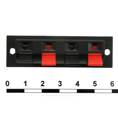 Клемма RUICHI 10-0032/19*63 мм, 4 шт. | код 70050 | Ruichi