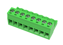 MC-RB5.08H14C Разъём гнездовой MC, шаг 5.08мм,14 конт., зел., шт | код MC-RB5.08H14C | SUPU
