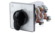 Переключатель BS 400 10 U, 3P, 400A, тип 0-1, 60kW(400VAC по АС-23), на дверь, фронт IP40 | код EAC601804N | Rade Koncar