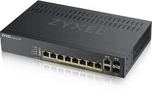 Коммутатор Zyxel GS1920-8HPV2-EU0101F (L2) 8x1Гбит/с 2xКомбо(1000BASE-T/SFP) 8PoE+ 130W управляемый | код 1101381 | Zyxel