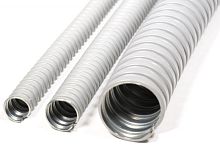 Металлорукав в ПВХ изоляции МРПИ НГ 32 (20 м/уп.) серый ГОФРОМАТИК (ЗЭТАРУС) | код zeta41914 | ГОФРОМАТИК