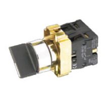 Переключатель 3-позиционный с фиксацией LAY5-BDF33 IP65 2НО | код E010282 | CNC