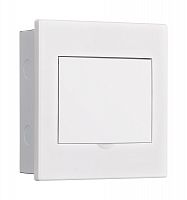 Корпус встраиваемый бел. дв. 1 ряд 6 мод. IP41 ЩРВ-М | код 31101DEK | DEKraft