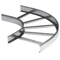 Угол горизонтальный 90 градусов 50x300 R-600, лонжерон 1,5 мм, в комплекте с крепежными элементами и соединительными пластинами, не | код LIC5630K | DKC