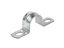 Скоба металлическая двухлапковая d 38-40 мм (уп./50шт.) HLT | код 084-25-059 | HLT