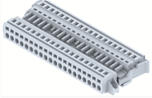 Разъем на 8 полюсов штепсельного типа без крепежных фланцев, шаг 5,08 мм DPSC5.08WW-8W(G) | код 2302020800 | Elmex