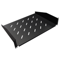 Полка фронтальная, глубина 300 мм, 1U, нагрузка - 18 кг | код TWT-CB-SF300-1U/18 | TWT