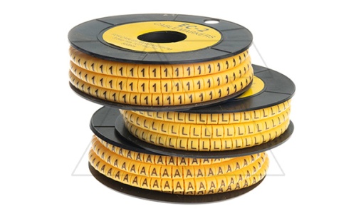 Маркер для проводов 4.0-6.0мм2 - 4, 500 шт. | код ECJ_4_4 | RCCN