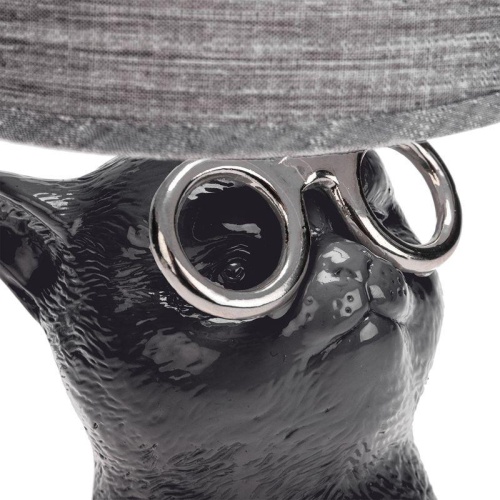 Светильник декоративный "Кот в очках" Е14 40Вт черн. Rexant 603-1034 фото 3