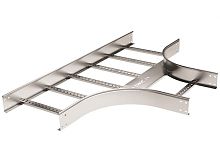 Т-ответвитель 100х600, R900, в комплекте с крепежными элементами и соединительными пластинами, необходимыми для монтажа, горячецинко | код LIT1906KHDZ | DKC