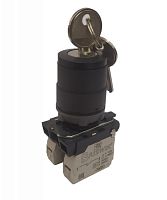 КПЕ 26К IP65 ZB5EG3.BR Головка для переключателя 22 мм 3 позиции с ключем с фиксацией | код ZB5EG3.BR | Briswik